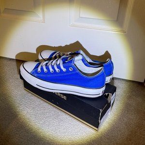 Low Top Converse All Star - Blue - Unisex - Size 8W